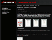 Tablet Screenshot of kottnauer.cz